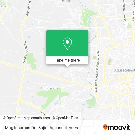 Mag Insumos Del Bajío map