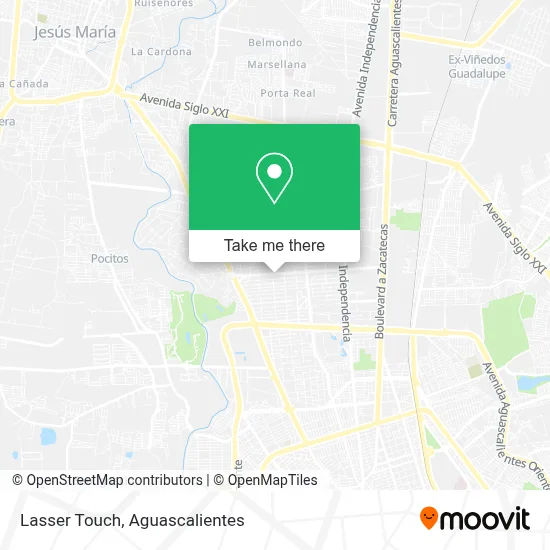 Lasser Touch map