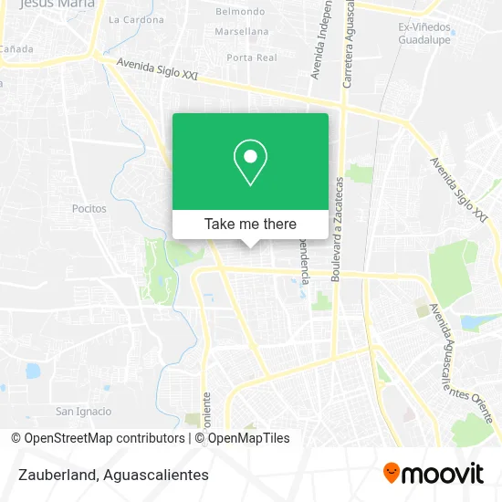 Zauberland map
