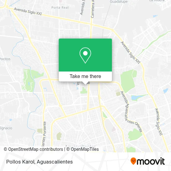 Pollos Karol map