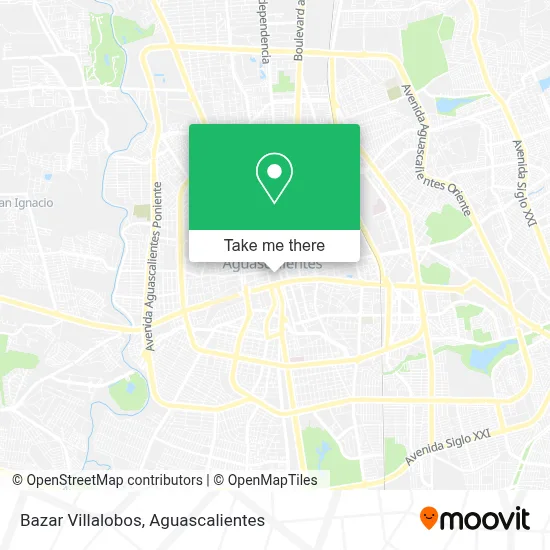 Bazar Villalobos map