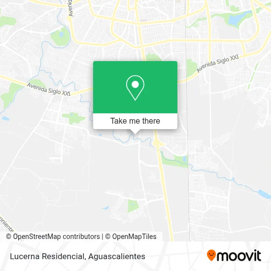 Lucerna Residencial map