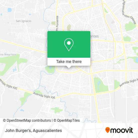 John Burger's map
