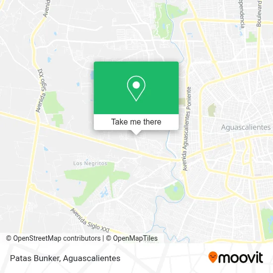 Patas Bunker map