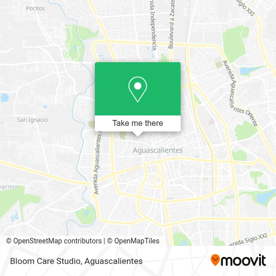 Bloom Care Studio map