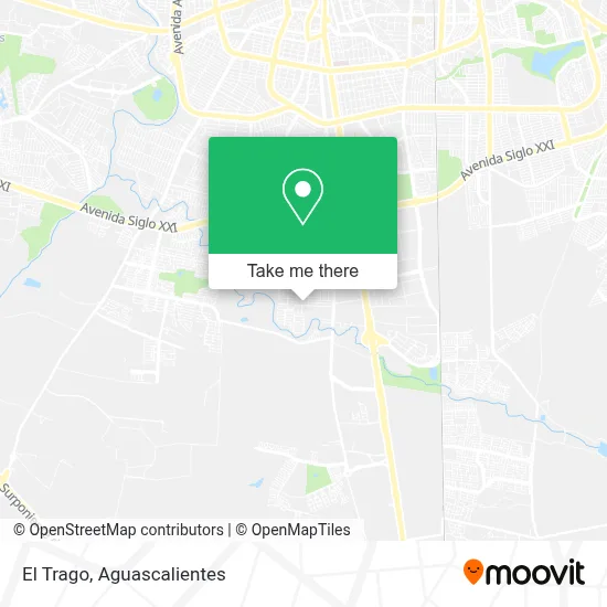 El Trago map