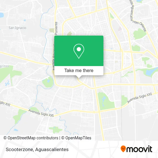 Scooterzone map