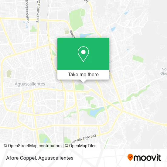 Afore Coppel map
