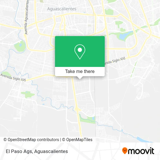 El Paso Ags map