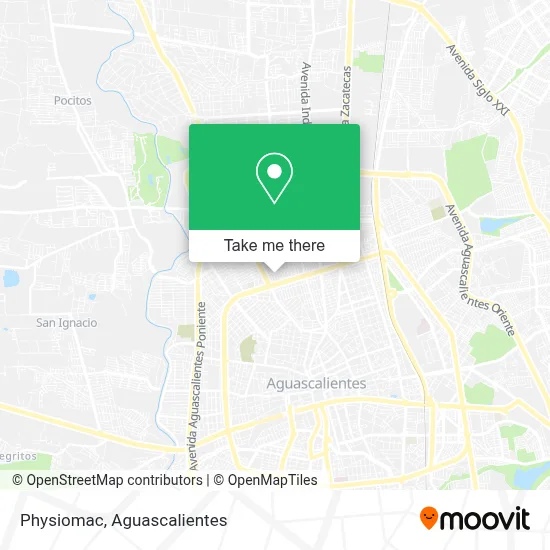 Physiomac map