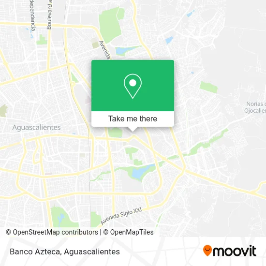 Banco Azteca map