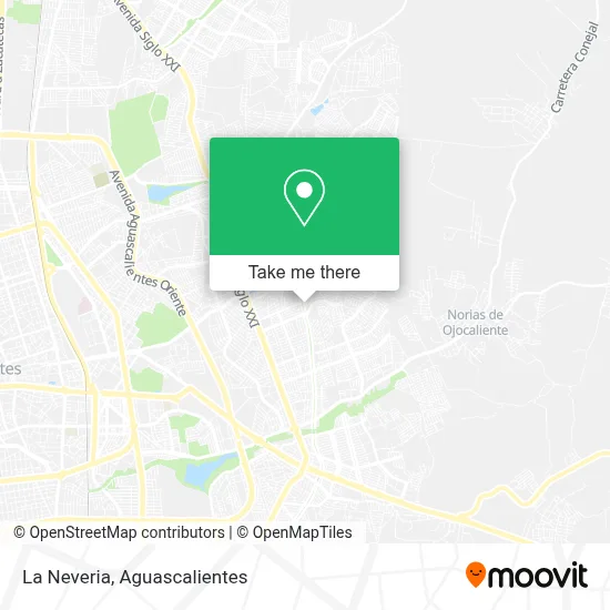 La Neveria map