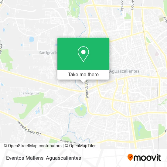 Eventos Mallens map