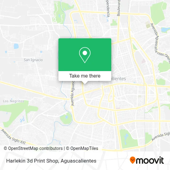 Harlekin 3d Print Shop map