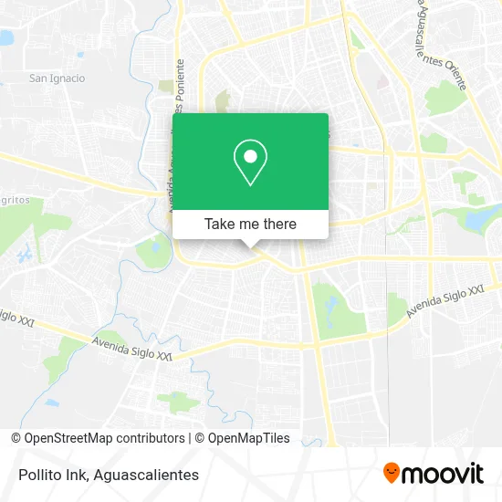 Pollito Ink map