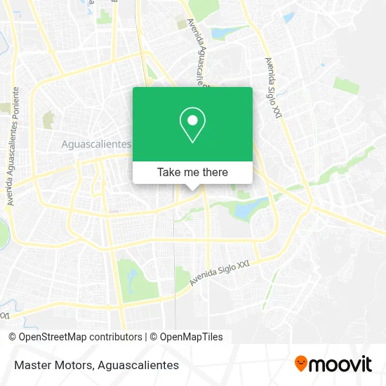 Master Motors map