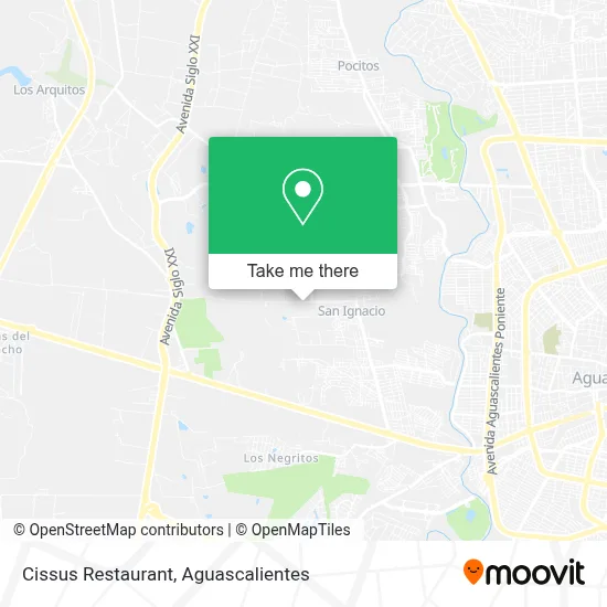 Cissus Restaurant map