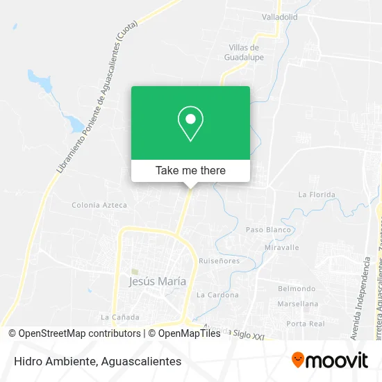 Hidro Ambiente map