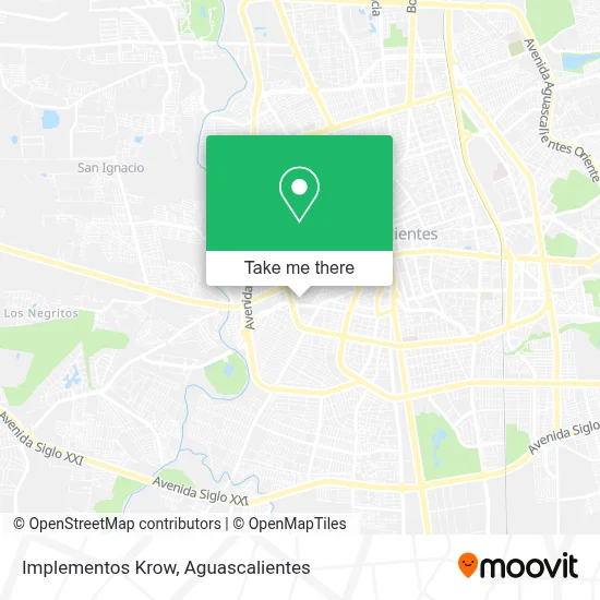 Implementos Krow map