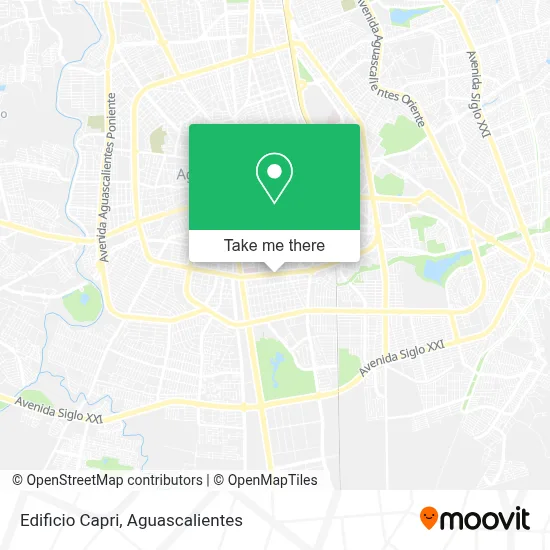 Edificio Capri map