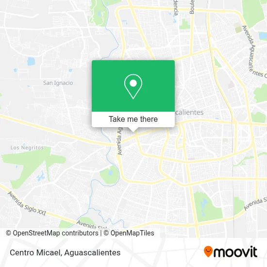 Centro Micael map