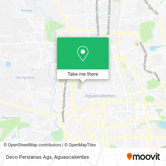 Deco Persianas Ags map