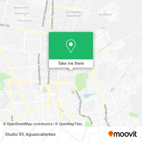 Studio 93 map