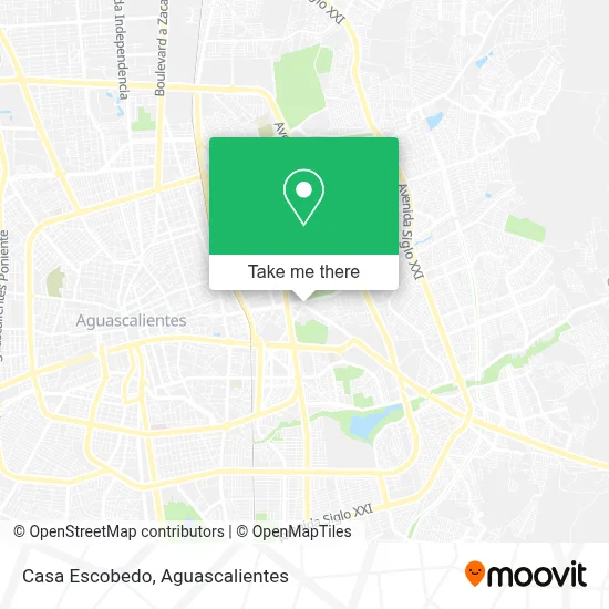 Casa Escobedo map