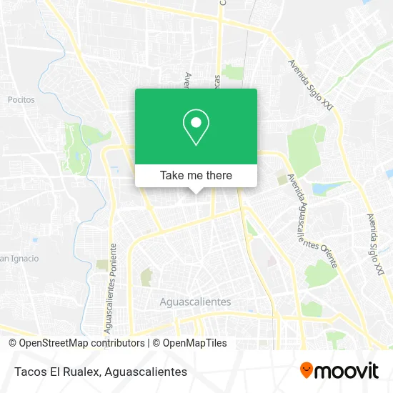 Tacos El Rualex map