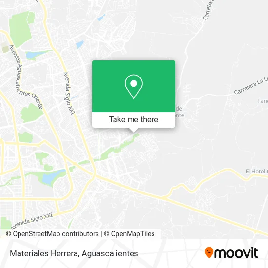 Materiales Herrera map