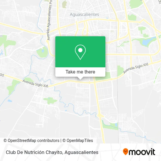 Club De Nutrición Chayito map