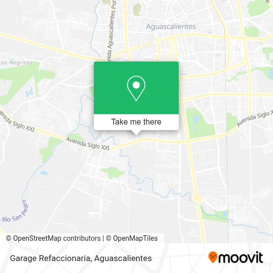 Garage Refaccionaria map