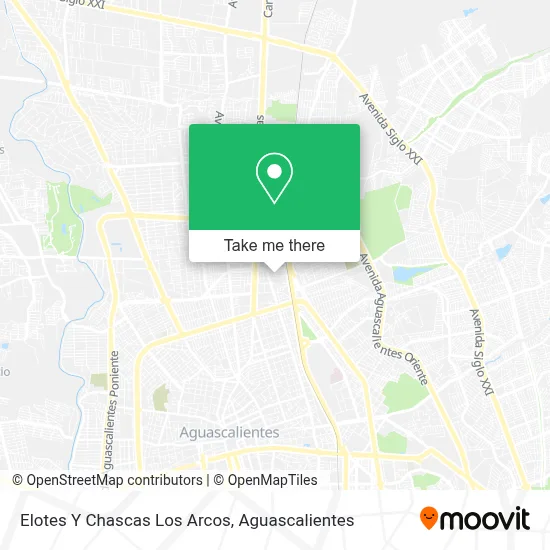 Elotes Y Chascas Los Arcos map