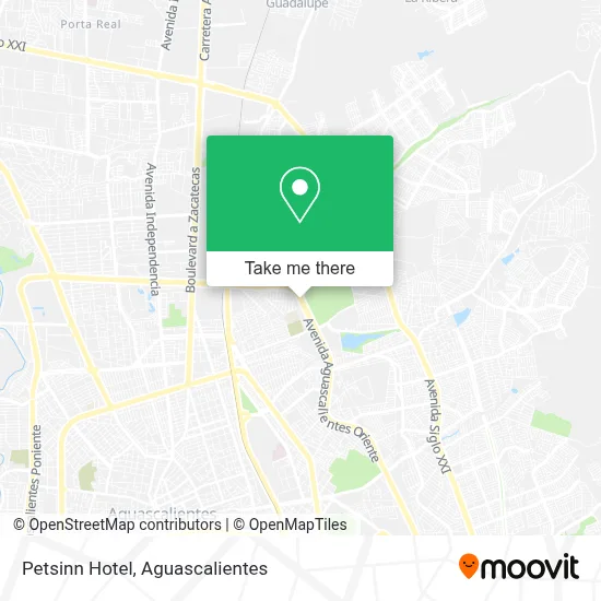 Petsinn Hotel map
