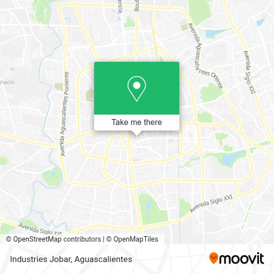 Industries Jobar map