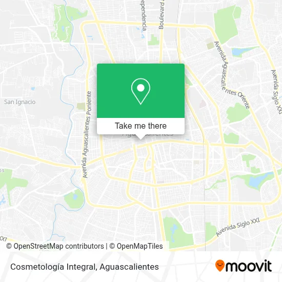 Cosmetología Integral map