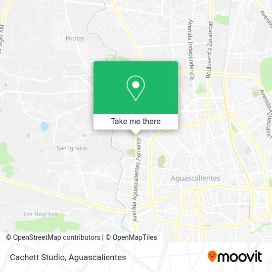 Cachett Studio map