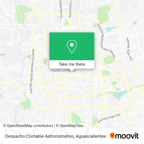 Despacho Contable Administrativo map