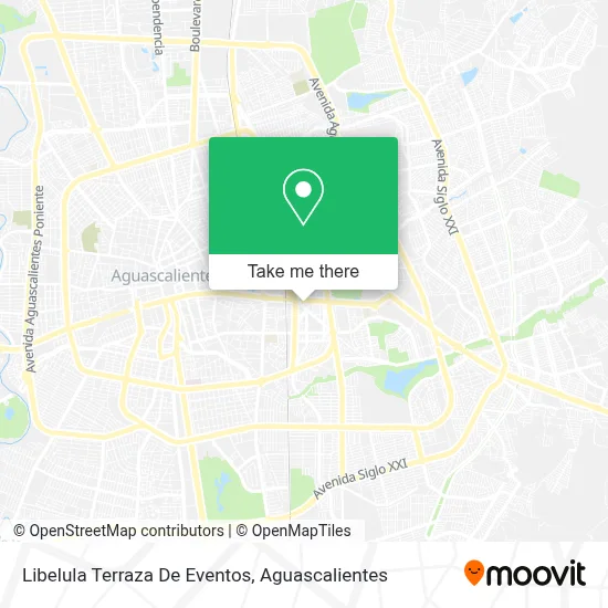 Libelula Terraza De Eventos map