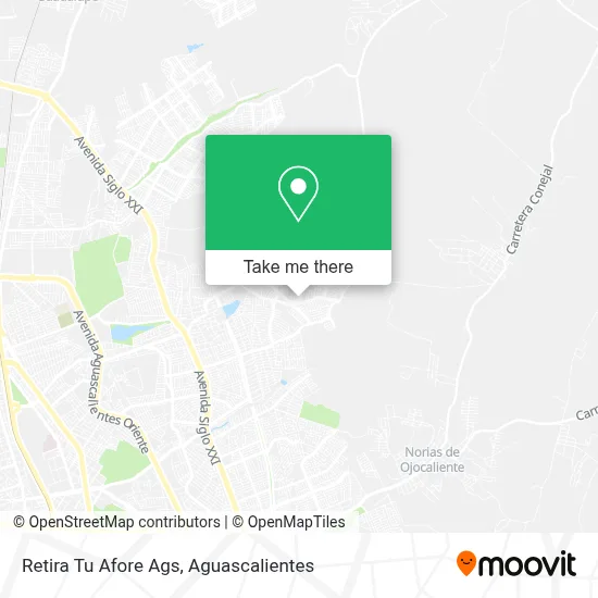 Retira Tu Afore Ags map