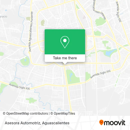 Asesora Automotriz map