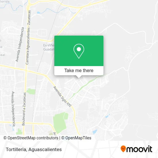 Tortilleria map
