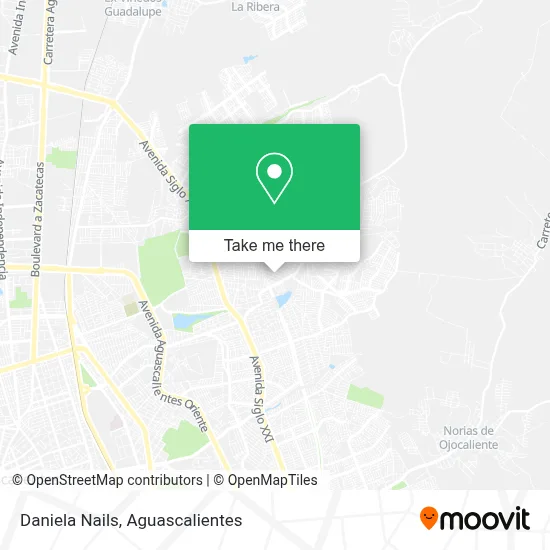 Daniela Nails map