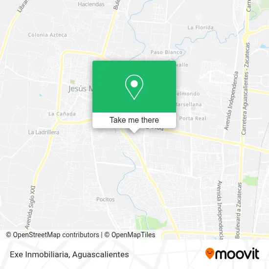 Exe Inmobiliaria map