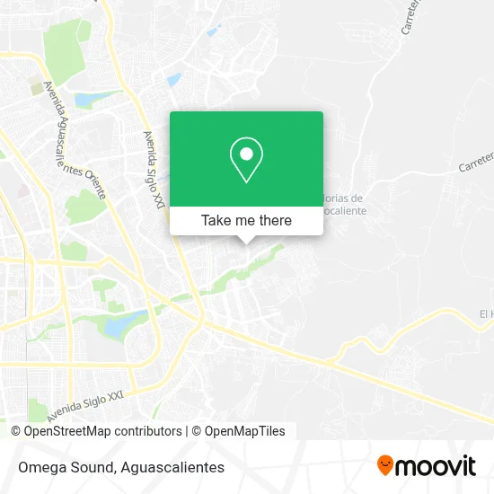Omega Sound map