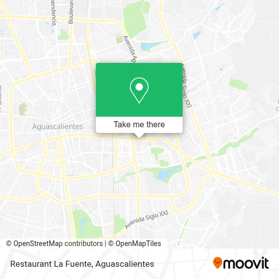 Restaurant La Fuente map