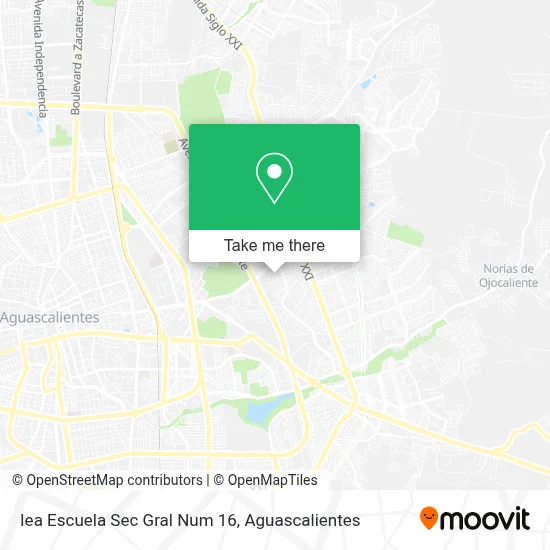 Iea Escuela Sec Gral Num 16 map