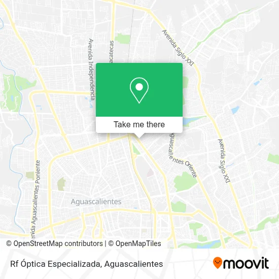 Rf Óptica Especializada map