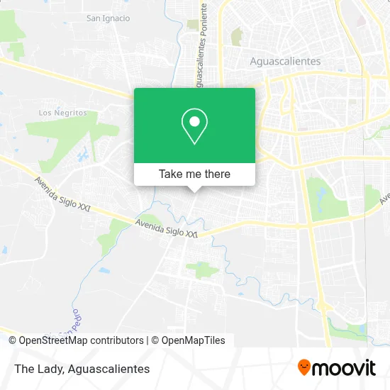 La Dama map
