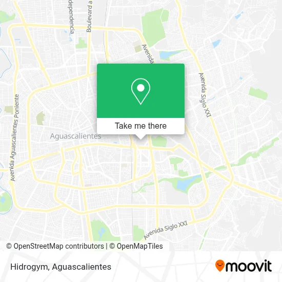 Hidrogym map